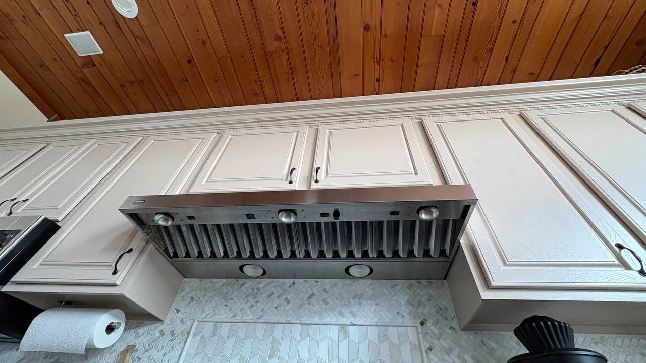 Wolf Stainless Steel Range Hood Repair